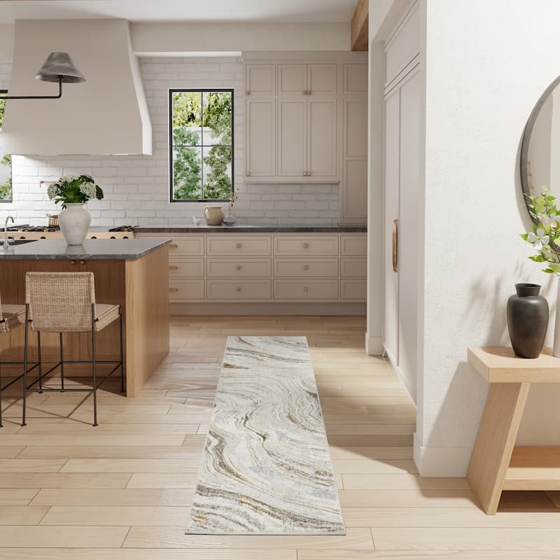 Nourison Glam Indoor Abstract Area Rug