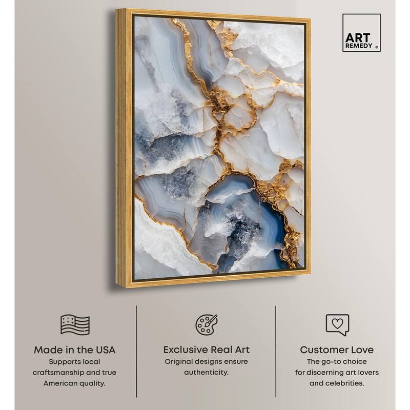 Denim Dreams I Canvas by Art Remedy