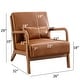 preview thumbnail 34 of 142, Aston Modern Solid wood Accent Chair for Living Room