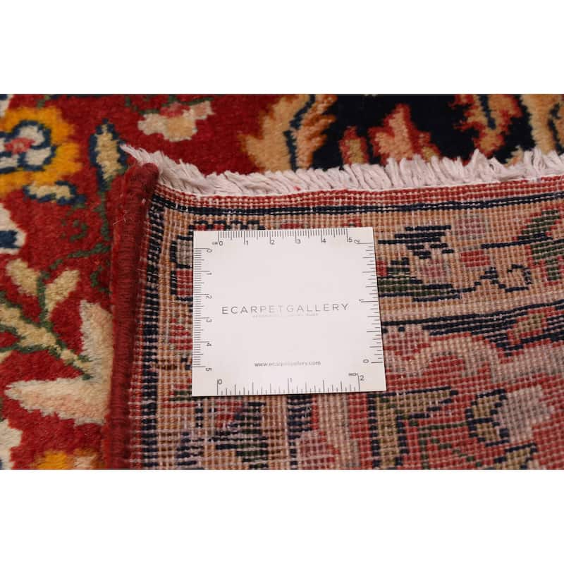 ECARPETGALLERY Hand-knotted Anatolian Vintage Red Wool Rug - 4'11 x 7'1