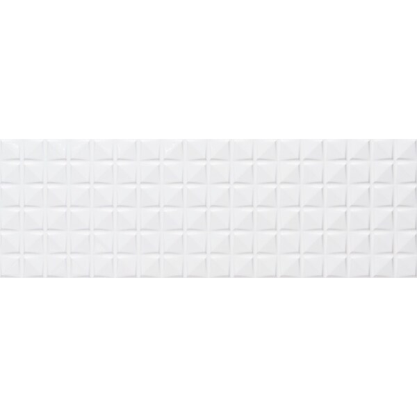 MSI NDY1236 Dymo - 36" x 12" Rectangle Floor Tile - Polished Patterned Visual - Sold by Carton (18 SF/Carton) - Chex White