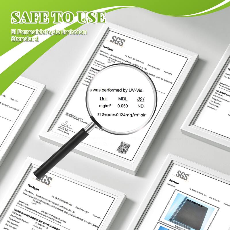 2Pcs Wood Slat Acoustic Wall Panels