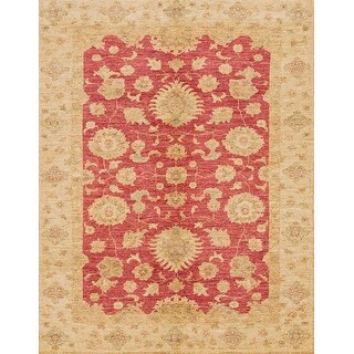 Ahgly Company Machine Washable Abstract Bright Orange Area Rugs - Bed ...