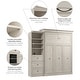 preview thumbnail 12 of 40, Versatile Queen Murphy Bed and Closet Organizer (92W) by Bestar