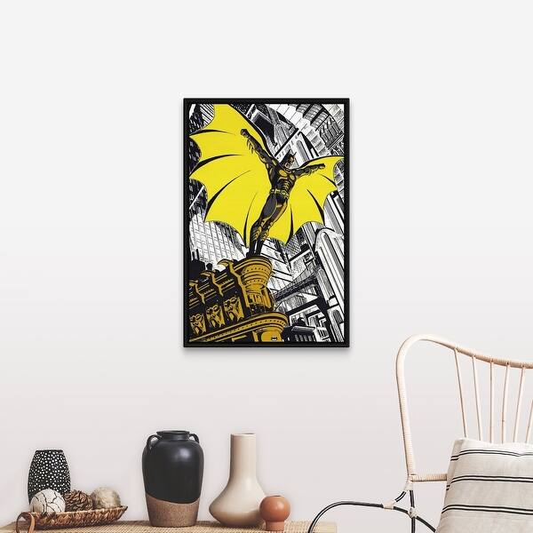 Batman Returns 1992 Black Float Frame Canvas Art Overstock 25506226 Buy unframed batman joker art painting on canvas living room decoration pictures print poster picture canvas wall decor painting at the online geek store that makes. overstock com
