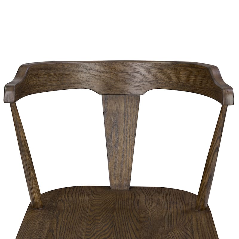 Poly & Bark Enzo Solid Oak Wood Dining Chair