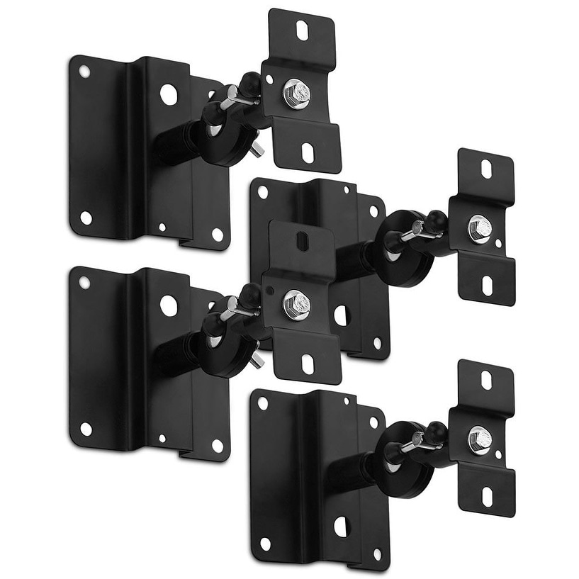 Clearance 4 White Universal Wall Ceiling Speaker Mount Brackets