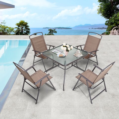 Crestlive Products 5-piece Patio Dining Set - See the specifications