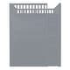 preview thumbnail 13 of 26, Full Size Loft Bed with Wardrobe, Ladder, and Guard Rails, Grey