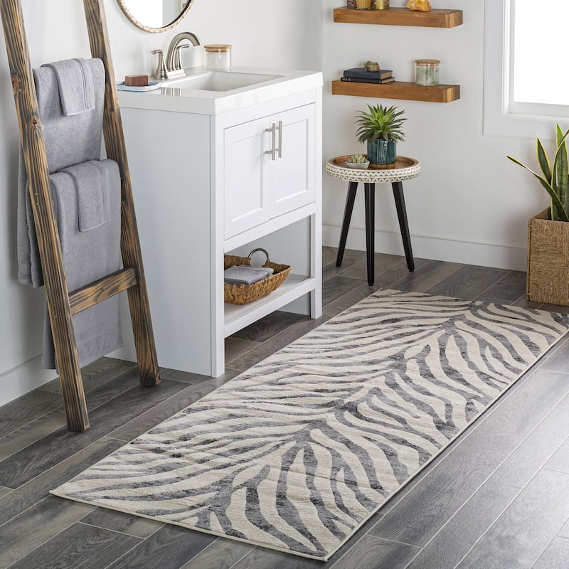 Livabliss City Minimalist Animal Area Rug
