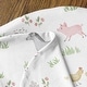 preview thumbnail 4 of 4, Farm Animals Boy Girl Baby Cocoon and Beanie Hat Sleep Sack - 2pc Set - Watercolor Farmhouse Horse Cow Sheep Pig Gender Neutral