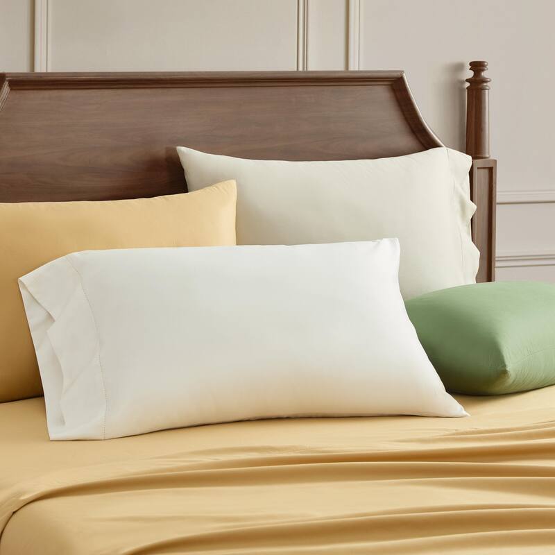 Martha By Martha Stewart Classic Elegance Solid Cotton Sheet Set
