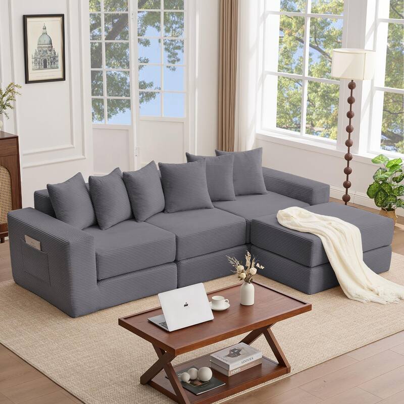 10-in-1 Convertible Sofa Sectional