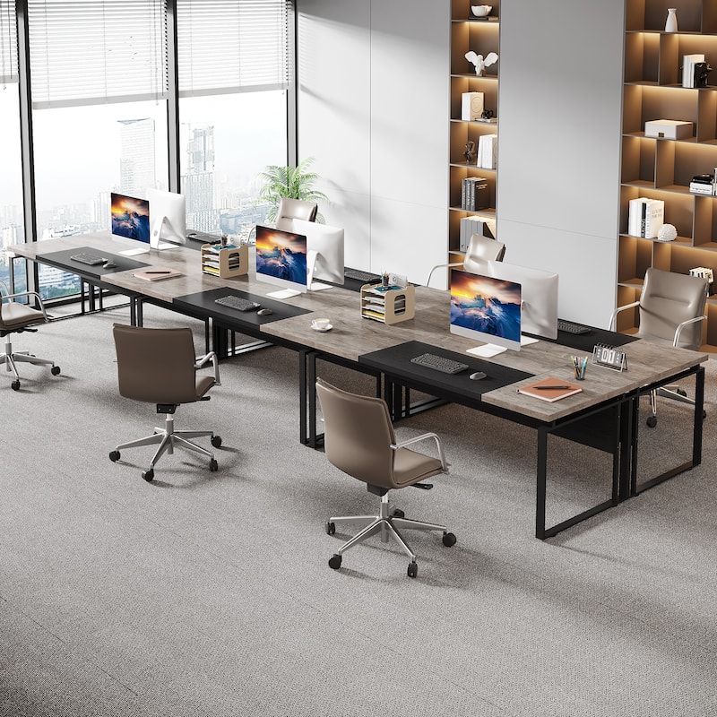 63 Inch Computer Desk Home Office Desk for Workstation (Only Table)