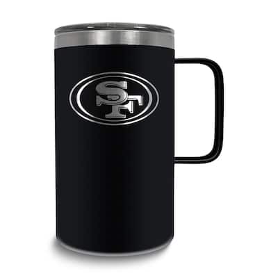 NFL San Francisco 49ers Stainless Steel 18 Oz. Hustle Mug with Lid