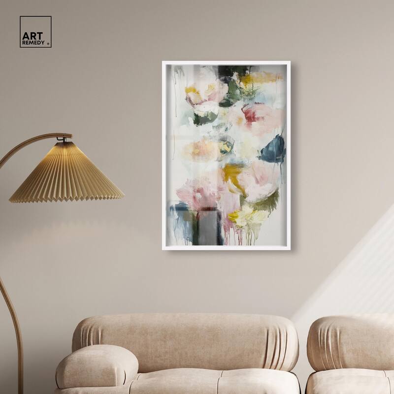 Dripping Colors I Shadowbox by Art Remedy