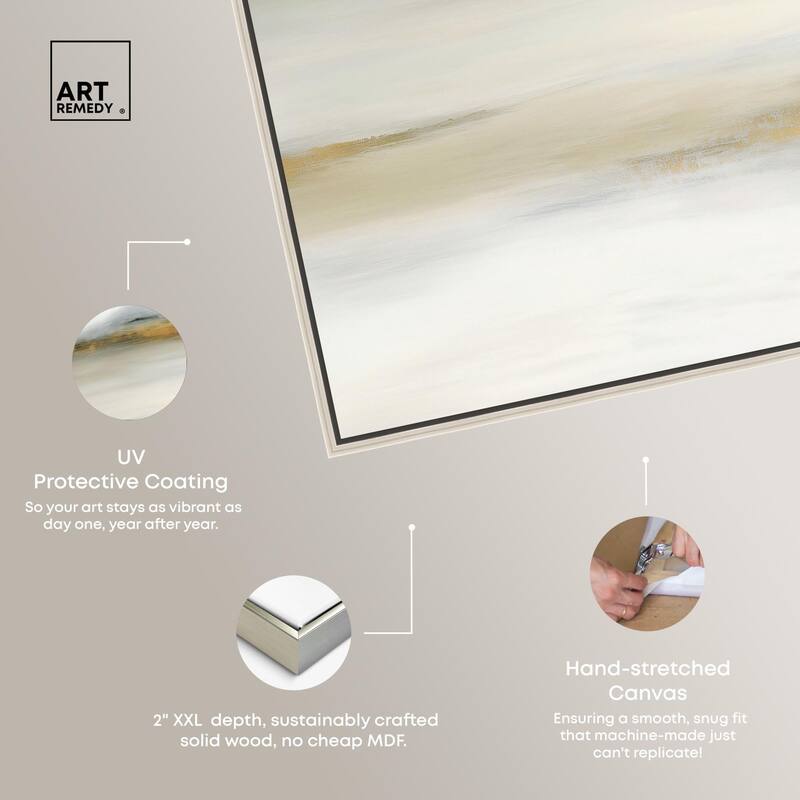 Misty Expanse II Canvas by Art Remedy