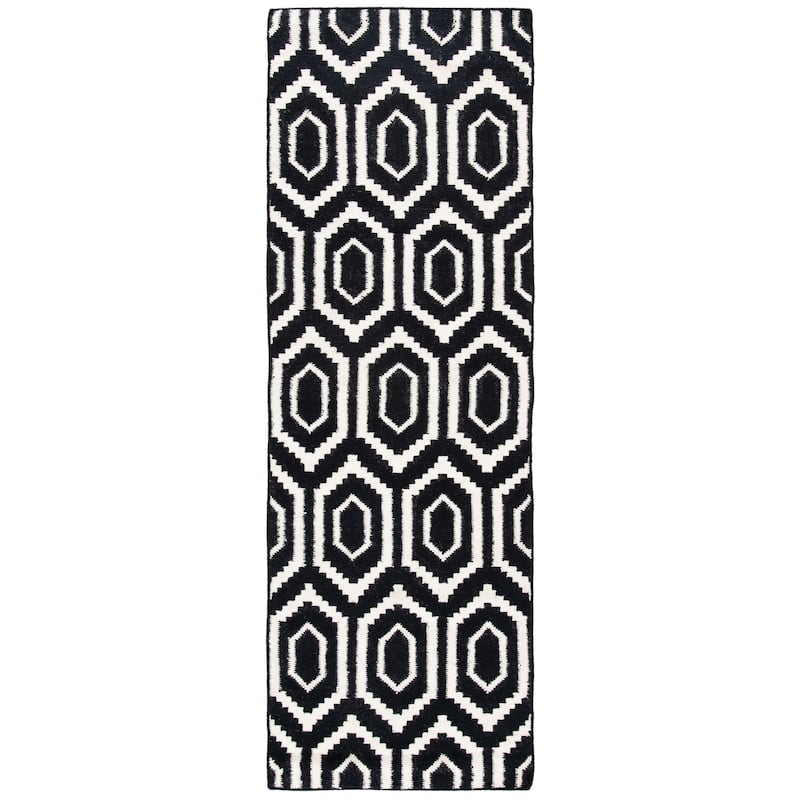 SAFAVIEH Handmade Flatweave Dhurries Roya Modern Moroccan Wool Rug