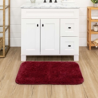 Mohawk Home Machine Washable Pure Perfection Solid Bath Rug
