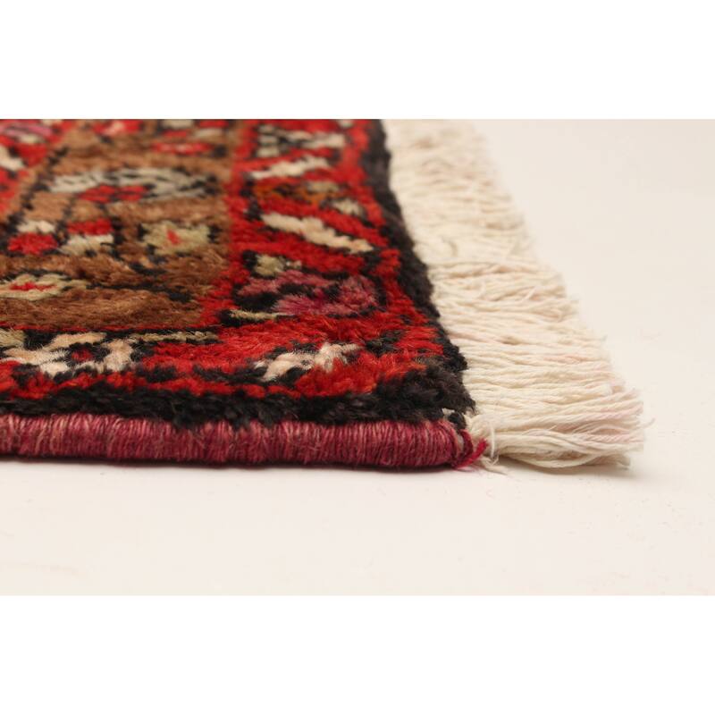 ECARPETGALLERY Hand-knotted Anadol Red Wool Rug - 4'8 x 8'9