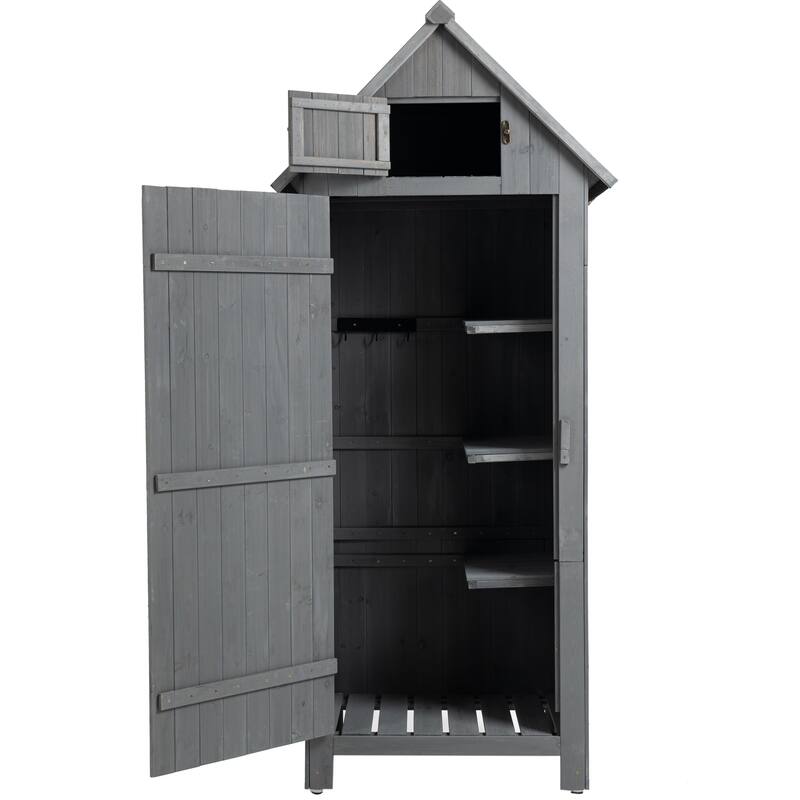 Outdoor Storage Shed,Wooden Garden Shed