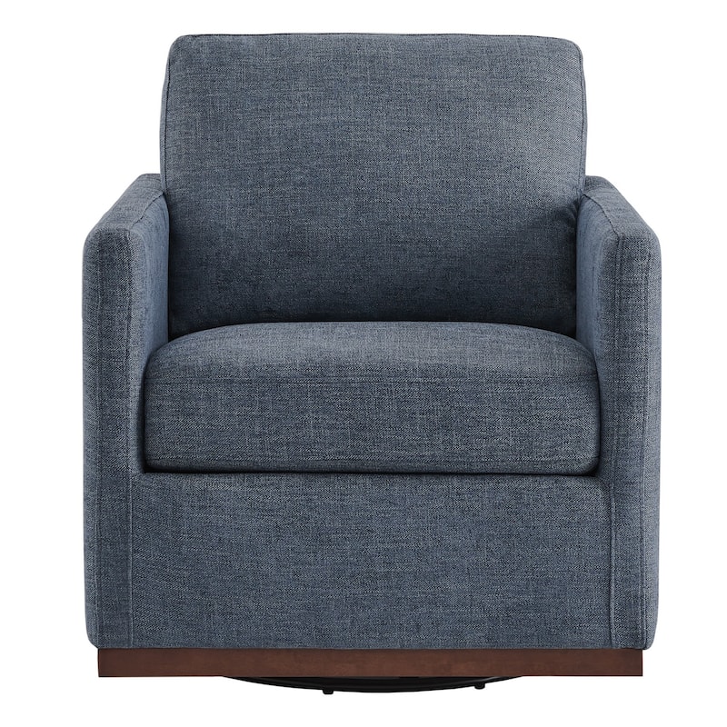 Spruce & Spring Shane Modern Swivel Accent Arm Chair