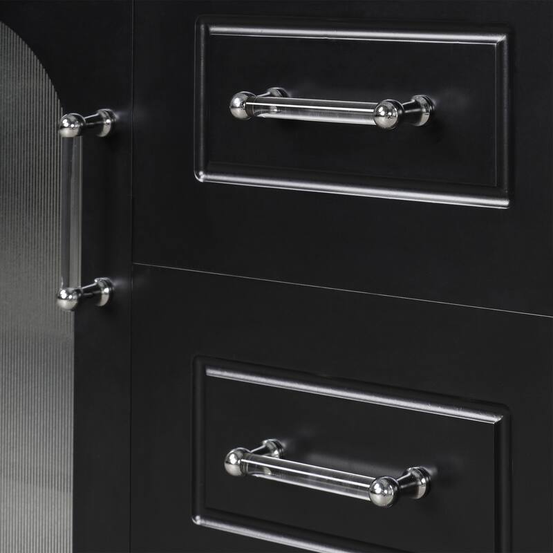 Bathroom Vanity Cabinet 30" Bathroom Vanity with Sink and Two Drawers