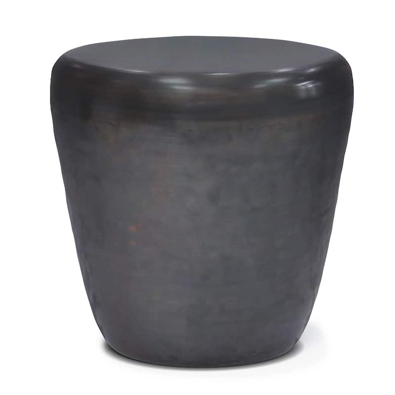 WYNDENHALL Beaton Industrial 20 inch Wide Metal Accent Side Table, Fully Assembled - 20 W x 20 D x 22 H