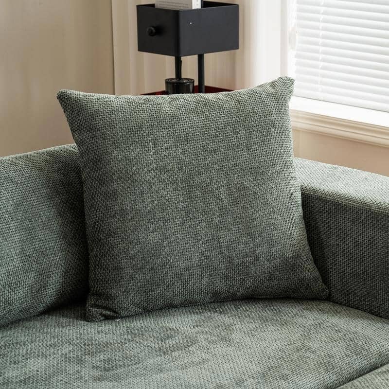 Modular L-Shaped Cloud Sofa, Soft Chenille Cushion, No Assembly Needed