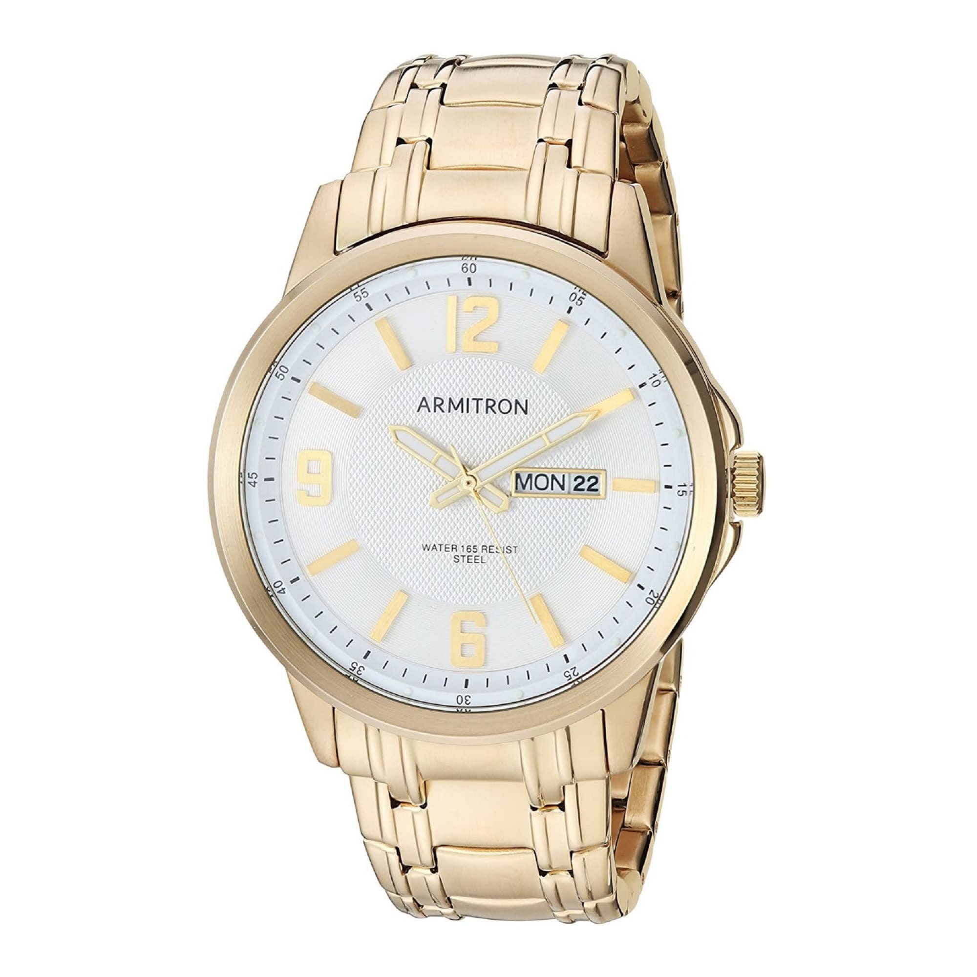 armitron watch gold