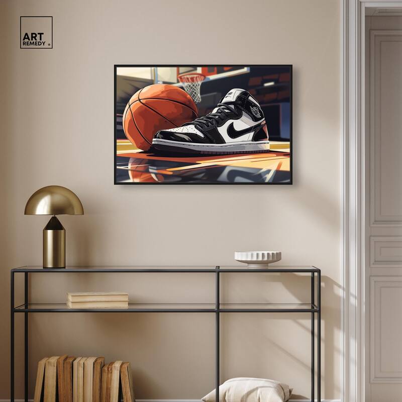 At the Court Canvas by Art Remedy