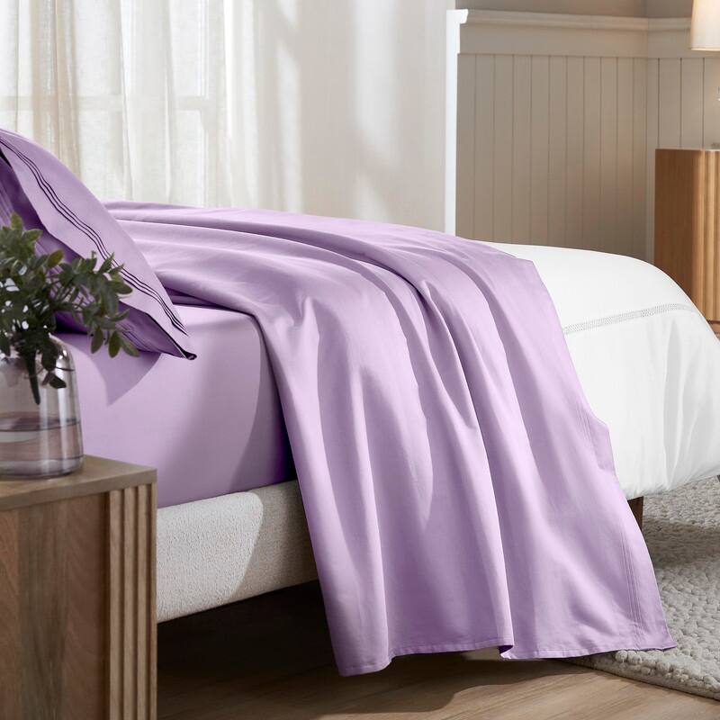 Superior Egyptian Cotton 650 Thread Count Deep Pocket Solid Sheet Set
