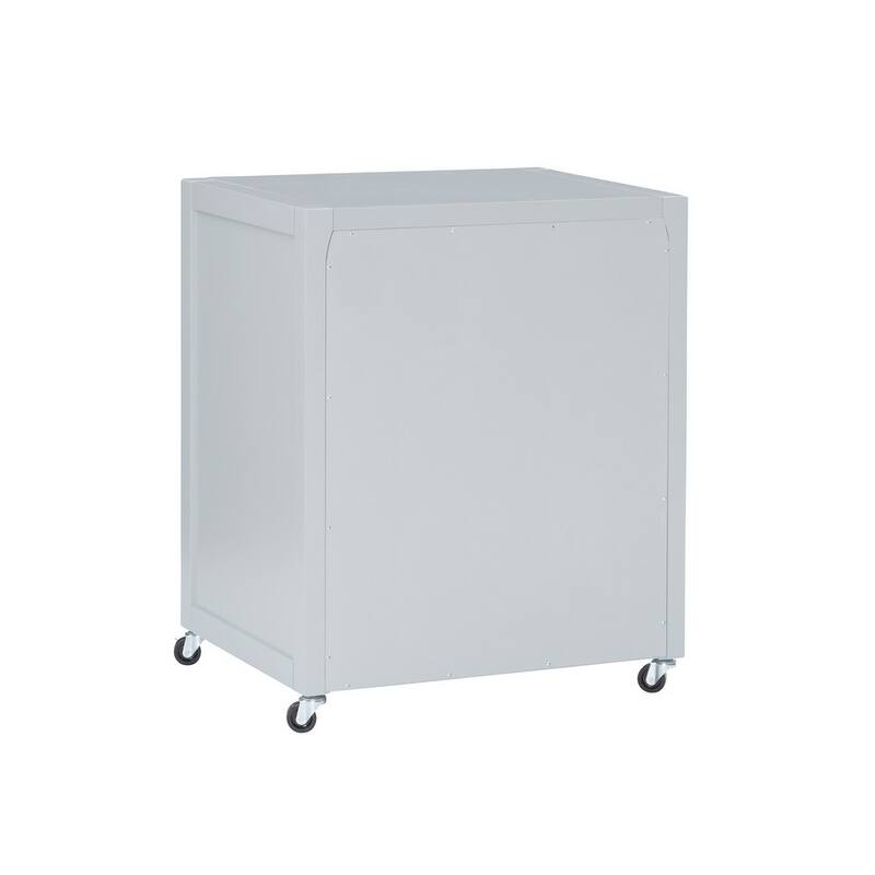 Linon Poppy Rolling File Cabinet