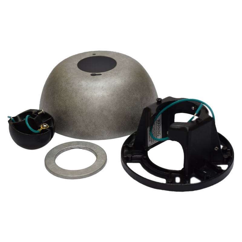 Ceiling Fan Sloped Ceiling Kit - Galvanized