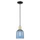 Option Blue / Black Antique Brass