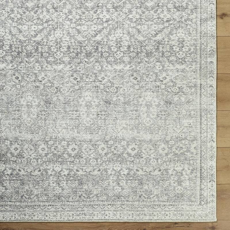 Galey Alix x Livabliss Collins Avenue III Vintage Damask Area Rug