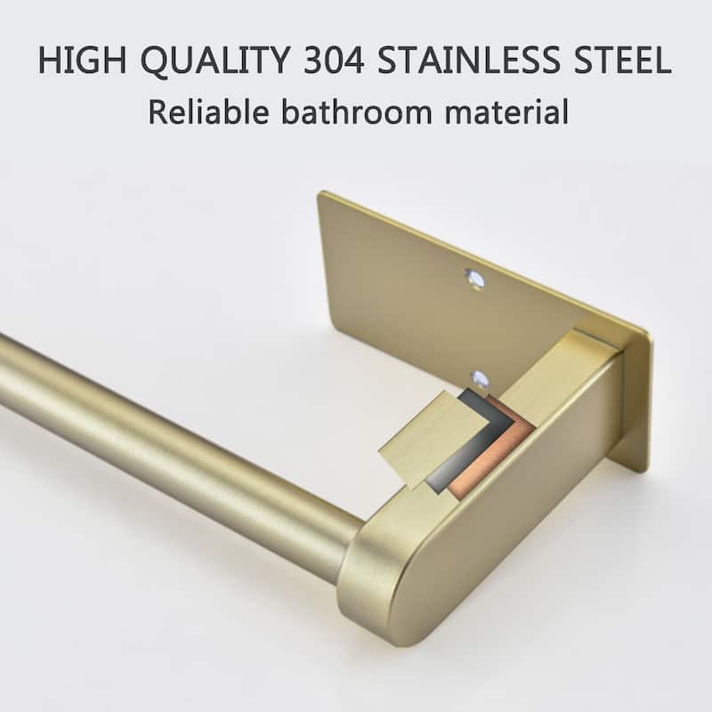 2-Piece Under Cabinet Wall-Mount Paper Towel Holder