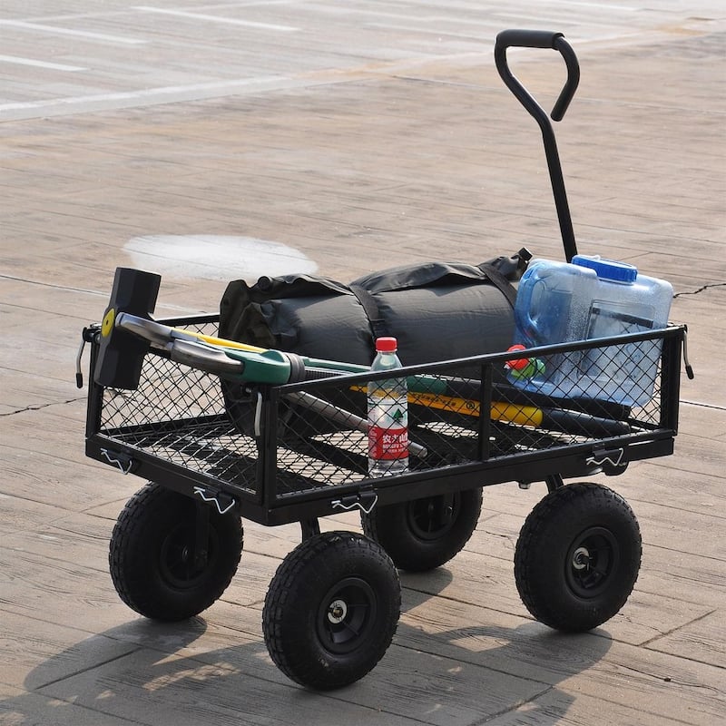 Folding Wagon Garden Shopping Beach Cart