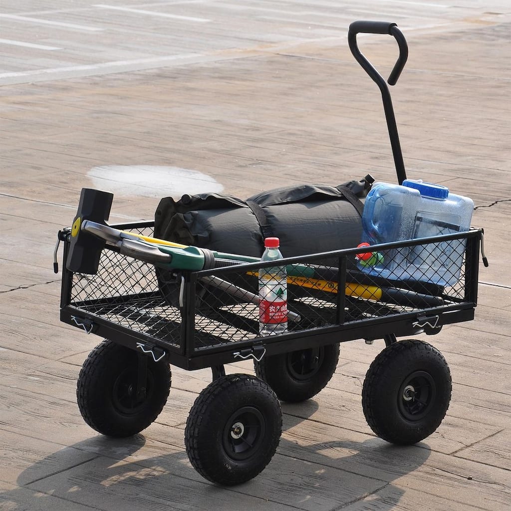 Folding Wagon Garden Shopping Beach Cart