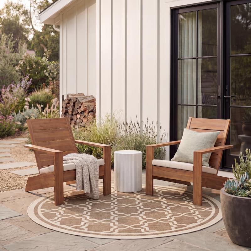 SAFAVIEH Courtyard Gulsin Indoor/ Outdoor Waterproof Patio Backyard Rug