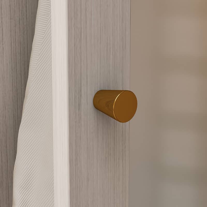 Modular Modern Glass Door Wardrobe:Storage Closet Solution Armoire