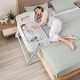 preview thumbnail 22 of 29, Babyjoy Baby Side Bedside Sleeper Washable Mattress Height Adjustable