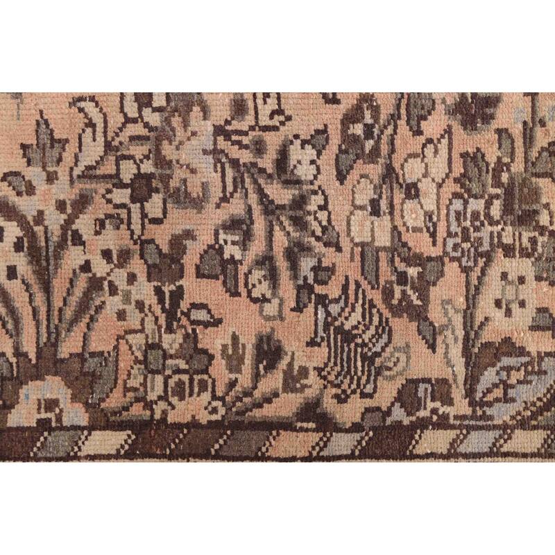 ECARPETGALLERY Hand-knotted Antalya Vintage Copper Wool Rug - 4'2 x 6'8