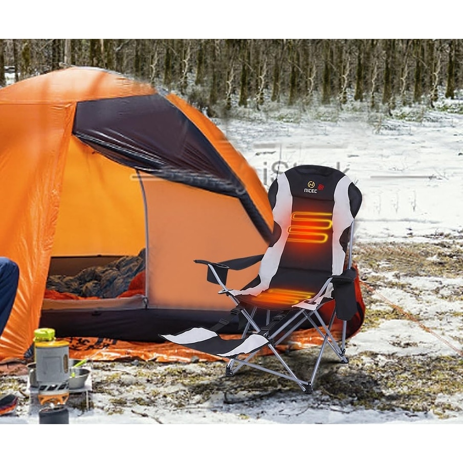 Nice C Heated Camping Chair Heated Chairs Outdoor Folding Chair