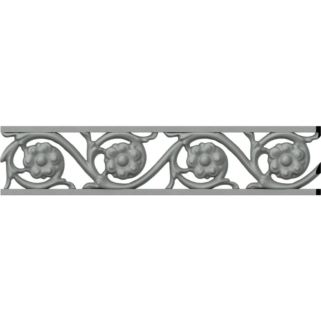 2 1/8"H x 3/8"P x 79"L Delfina Pierced Panel Moulding