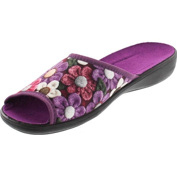 womens open toe bedroom slippers