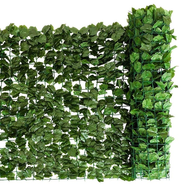 Faux Ivy Leaf Decorative Privacy Fence-59 x 118