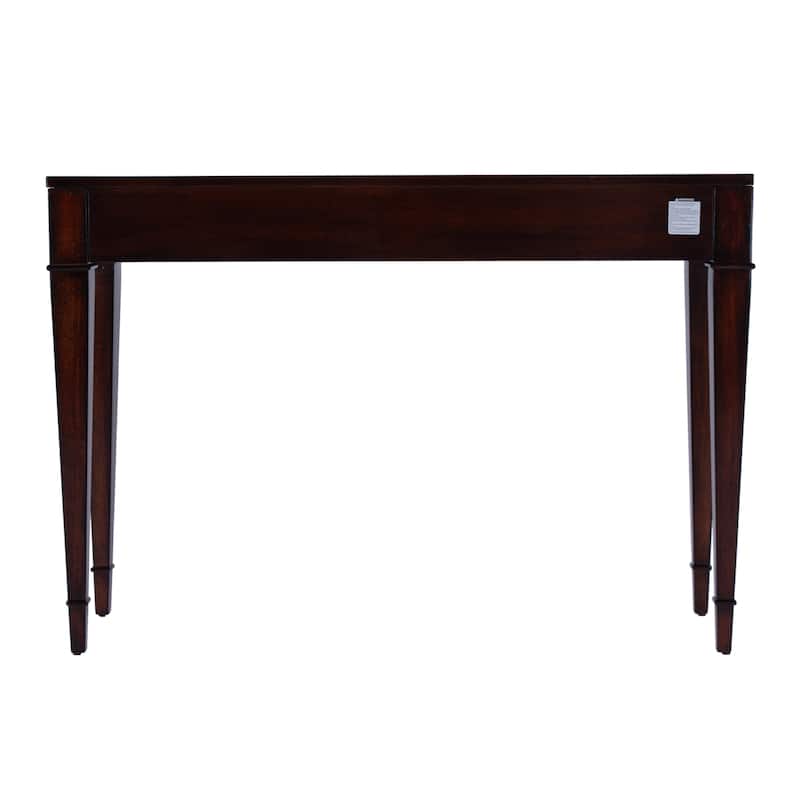 Kai 2 Drawer 46" Burl Wood Console Table