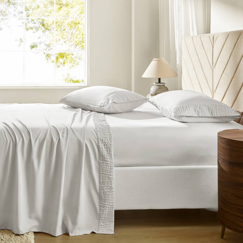 Polyester Bedding Sheets and Pillowcases by HULALA HOME