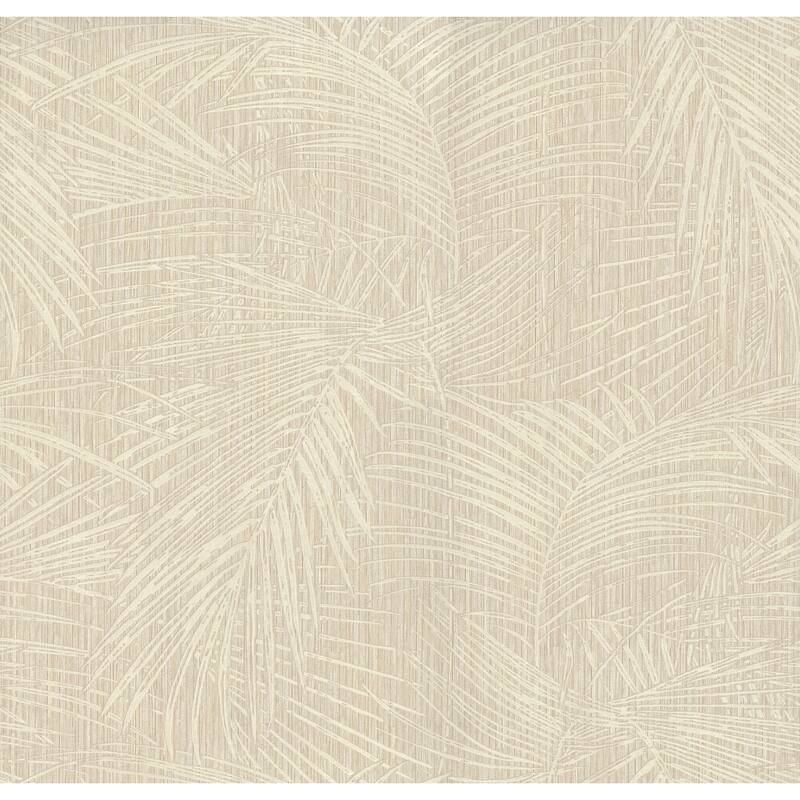York Wallcoverings Della Palm Shell Wallpaper